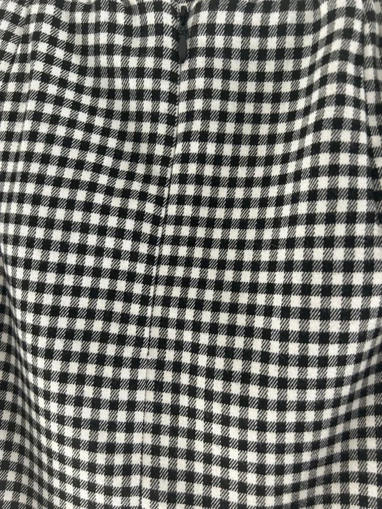 love on a hanger Black & White Gingham Mini Skirt - Picture 3 of 3